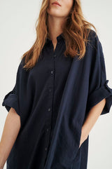 InWear Drizal mekko - paitamekko - musta - ohuet mekot - Naisten vaatteet - IHANA Store - lifestylemyymälä