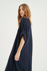 InWear Drizal mekko - paitamekko - musta - ohuet mekot - Naisten vaatteet - IHANA Store - lifestylemyymälä