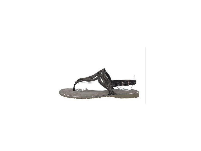 Marco Tozzi sandaalit - musta - varvassandaalit - naisten kesäkengät 