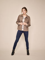Mos Mosh Amber takki - ruskea - ohut takki - naisten vaatteet - IHANA Store