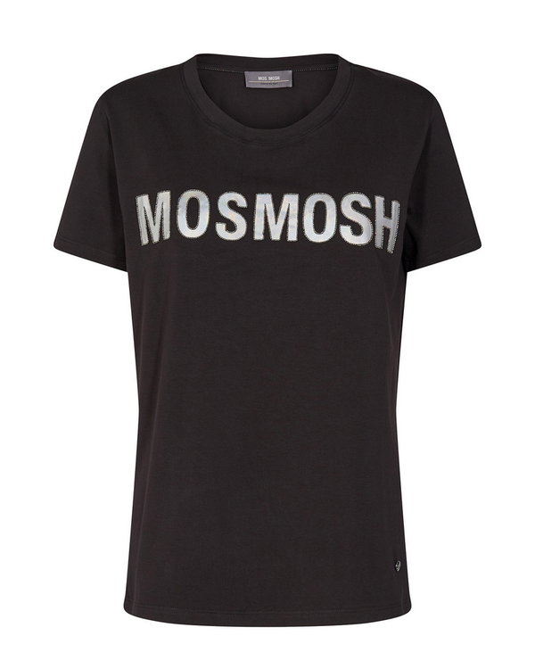Mos Mosh Holo t- paita - musta - naisten t-paidat ja topit - IHANA Store - lifestyle