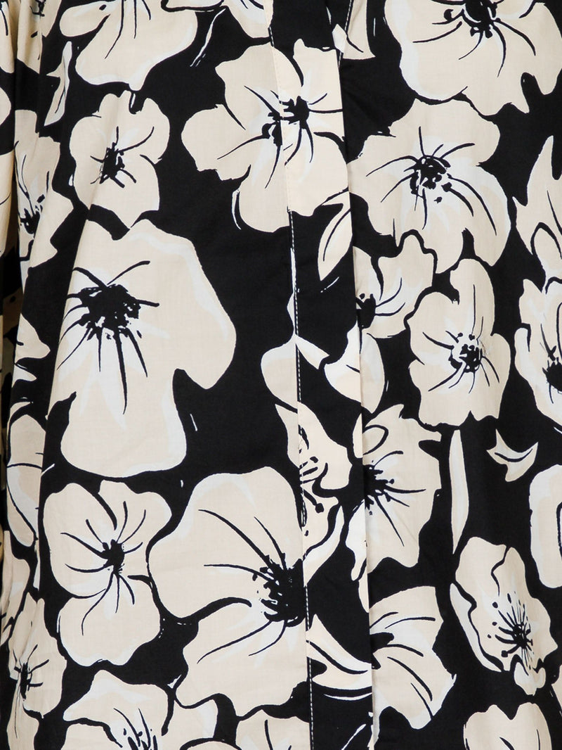 Neo Noir Nara paita - kukkakuvioitu - napillinen paita - naisten vaatteet - IHANA Store - lifestylemyymälä