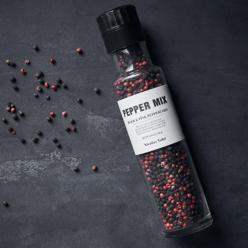 Nicolas Vahe pippurisekoitus  - mustapippuri ja rosepippuri - herkut - lifestyle - IHANA Store