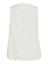 Object Erin toppi - valkoinen - hihaton paita - Naisten vaatteet - IHANA Store - lifestylemyymälä