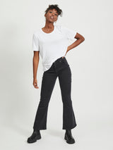 Object Jannie t-paita - valkoinen - lyhythihainen paita - naisten yläosat - vaatteet - IHANA Store - lifestyle myymälä
