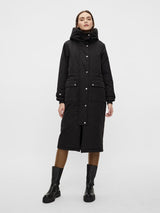 Object Katie takki - musta - vanutakit - naisten talvitakit