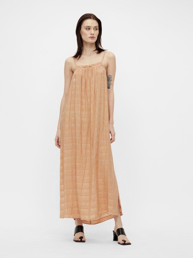 Object Rafia mekko - persikka - maksimekot - hellemekot - naisten muoti - lifestyle - IHANA Store