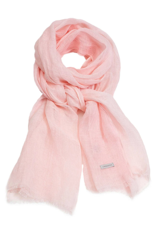 Lasessor Paola pellavahuivi - roosa - naisten vaatteet ja asusteet - IHANA Store -lifestylemyymälä