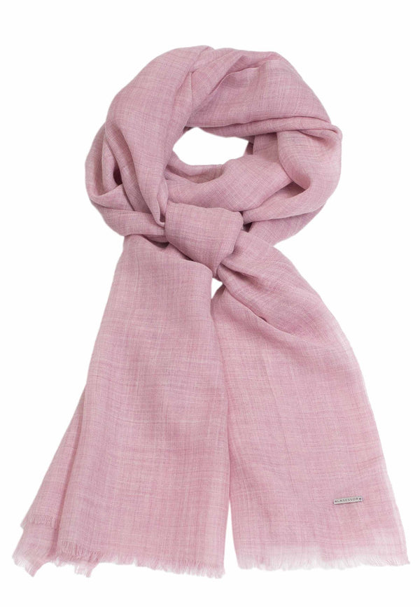 Lasessor Parice villasilkkihuivi - roosa - Naisten vaatteet ja asusteet - IHANA Store - Lifestylemyymälä 