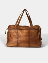 Re:Designed Signe weekender laukku - ruskea - nahkalaukku - isot laukut - IHANA Store - lifestyle - unisex laukut - kotimainen verkkokau