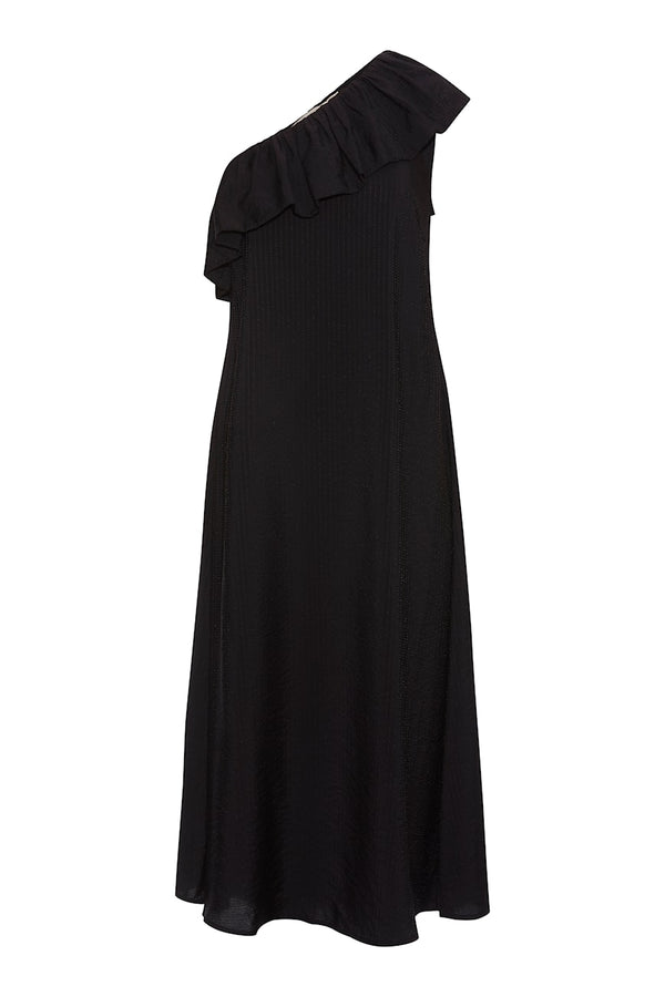 Rue de Femme Daphne mekko - musta - juhlamekko - naisten vaatteet - olkaimeton mekko - IHANA Store - lifestylemyymälä