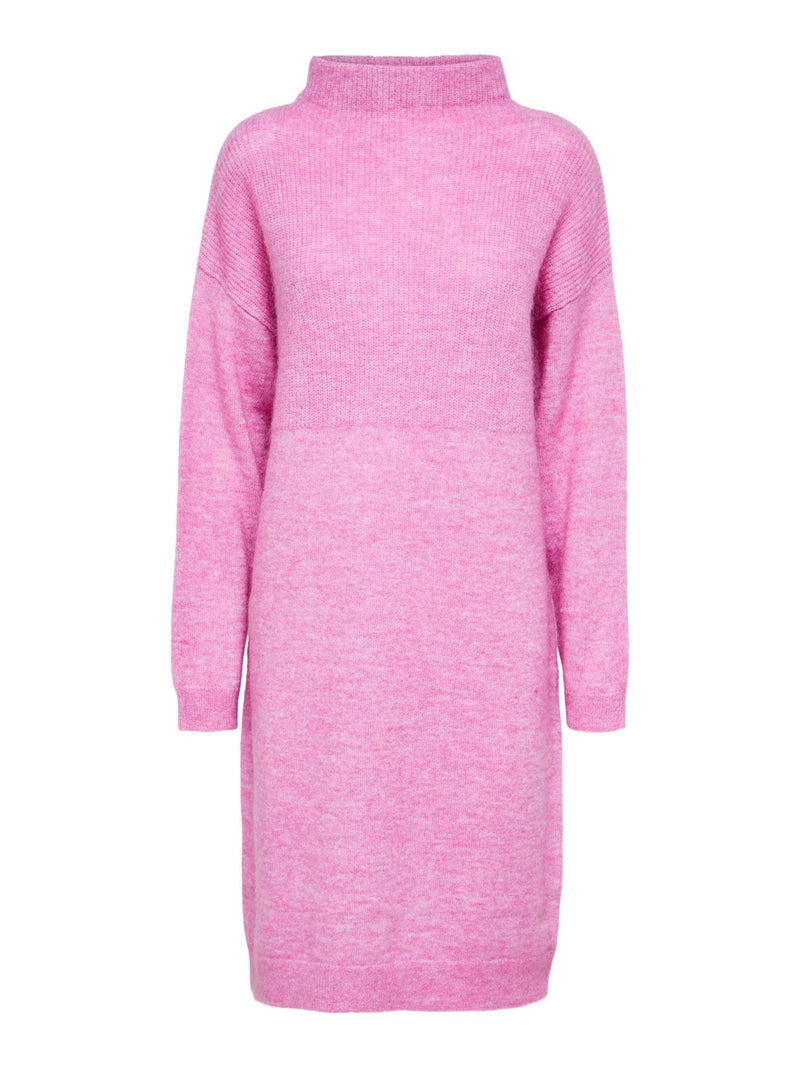 Selected Femme Mola mekko - pinkki - neulemekko - mekot ja tunikat- Naisten vaatteet - IHANA Store