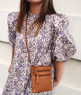 Treats Rosa nahkalaukku - ruskea - olkalaukut - naisten pienet laukut - muoti - lifestyle - IHANA Store