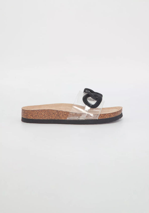 Duffy sandalaalit - korkkipohja - naisten kesäkengät - musta - ruskea - IHANA Store - lifestylemyymälä