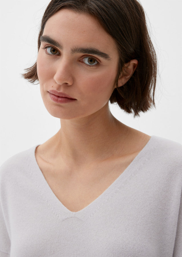 s.Oliver cashmereneule - harmaa - neulepuserot - kashmir - yläosat - Naisten vaatteet - IHANA Store