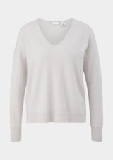 s.Oliver cashmereneule - harmaa - neulepuserot - kashmir - yläosat - Naisten vaatteet - IHANA Store