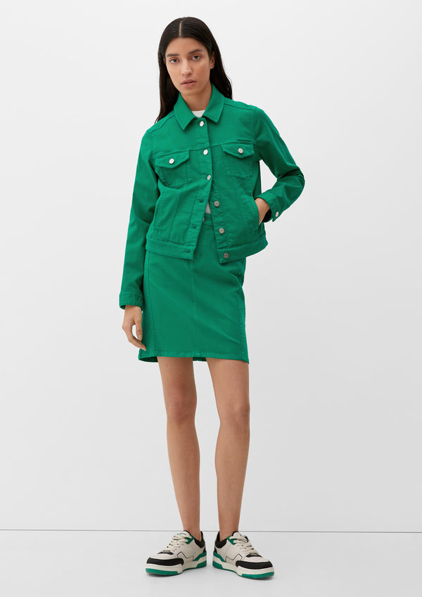 s.oliver farkkutakki  - vihreä - naisten takit ja jakut - naisten vaatteet - IHANA Store - lifestylemyymälä