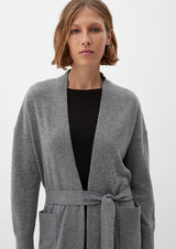 s.Oliver neuletakki - cashmere - villa - harmaa - naisten vaatteet - Neuletakit - IHANA Store